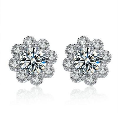 China Other factory manufacture various modern women fashion new style silver earring for sale