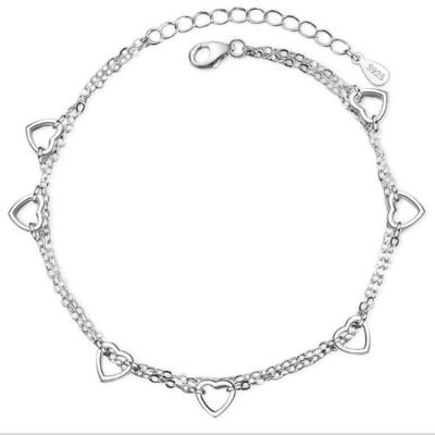 China Other Best Selling Goods Using Best Selling Customized Silver Bracelets Christmas Girlfriend Gift for sale