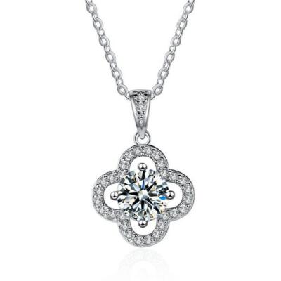 China China CLASSIC Professional Manufacture Custom Fashion Ladies Silver Necklace 2021 for sale