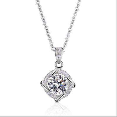 China Unique Wholesale Quality Guaranteed Classic Pendant CLASSIC Silver Necklace for sale