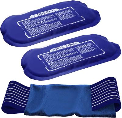 China Ice Pack with Adjustable Wrap Online Hot Selling Hot and Cold Packs Gel Ice Pack with Adjustable Wrap for sale