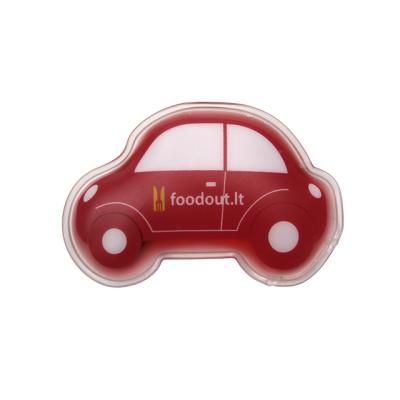 China Click Heat Winter Gift Car Shape Reusable Click Heat Pad for sale