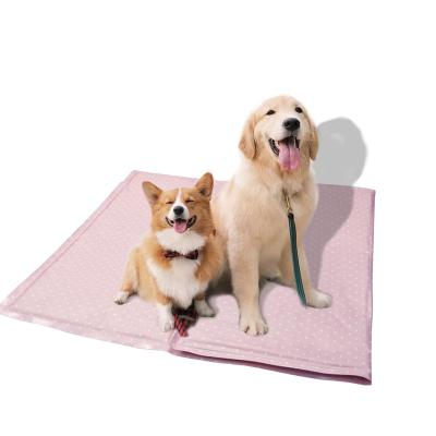 China Low MOQ Custom Popular Pet Cooling Package Cooling Mat For Dog for sale