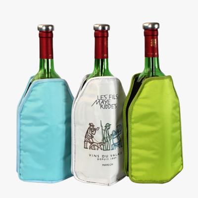 China Viable Cooler Wine Sleeve Freezer Wrap Gel Pack For All Kinds Of Wine for sale