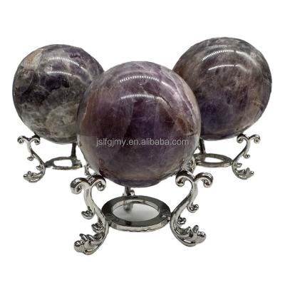 China Europe Wholesale Natural Crystal Ball Dream Amethyst Sphere for Home Furnishing decoration for sale