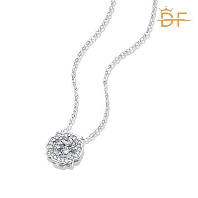 China Modern Women FASHIONABLE Moissanite Star High-end Manufacturing Bestselling Silver Necklace for sale