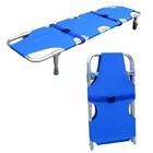 China Rescue Folding Medical Stretcher With Wheels And Handle for sale