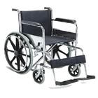 China Stainless Steel Portable Wheelchair 20kg 455mm For Disabled Patient Te koop