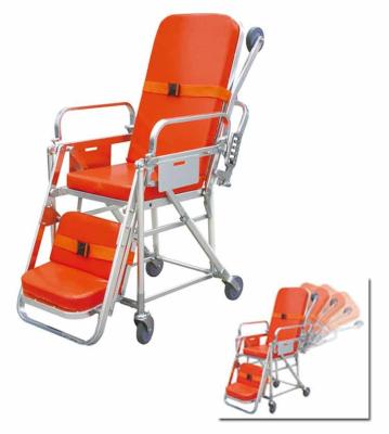 China 1.96M Self Loading Folding Krankenwagen-Bahre mit Rollstuhl, Aluminium zu verkaufen