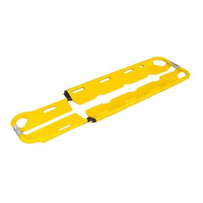 China 7kg ,162cm Aluminum Folding Stretcher Multifunctional Medical Lightweight Portable Folding Scoop Stretcher for sale