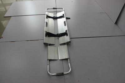 China 440MM 6CM Scoop Foldable Ambulance Stretcher For Spinal Immobilization Manually for sale