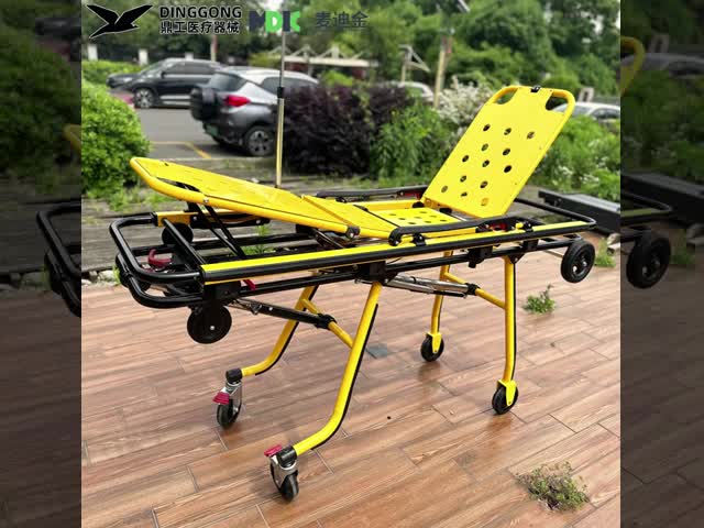 Aluminum alloy ambulance stretcher