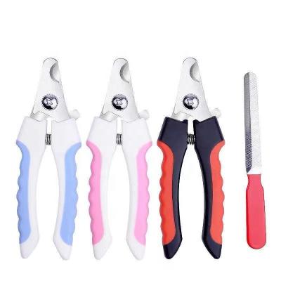 China Free Samples High Quality Single Stocked Dog Cat Nail Clippers And Trimmer Pet Nail Clippers Pet Grooming Products for sale