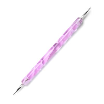 China Dual Main Brush Dotting Pen Point Drill Pen Crystal Rhinestone Picker Nail Art Nail Art Brush for sale