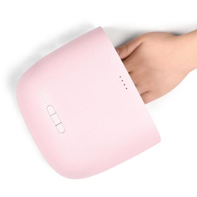 China 48w LED UV Gel Nail Lamp Candy Color Nail Dryer 18 LED Polish UV Fast Curing Tools For Nail Gel Polish UV Lamp for sale