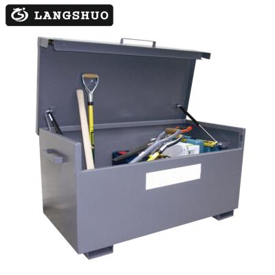 China Durable construction site tool box, construction site steel tool box for sale