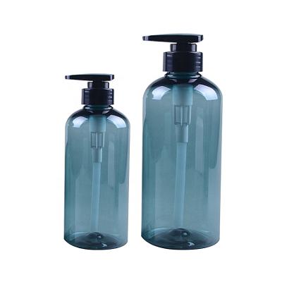 China Wholesale Refillable Shampoo Refilling Plastic Bottle 300ml 500ml Cosmetic Packaging Lotion Pump Spray Bottle for sale