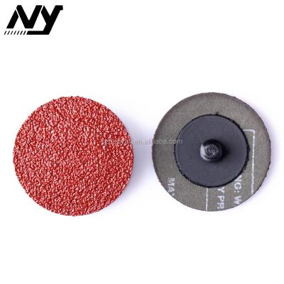 China Soft Quick Change Disc Film Around Sanding Disc For Stainless Steel Sectional Polishing for sale