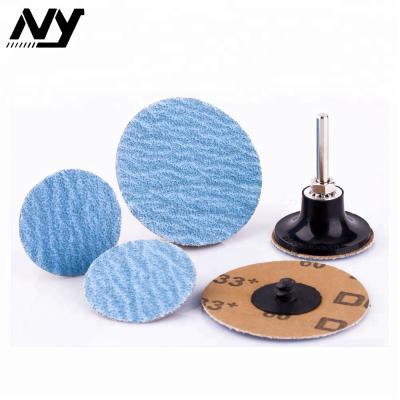 China Deerfos PZ533 Zirconia Soft High Grade Oxide Abrasive Quick Change Disc For Stainless Steel Sectional Polish for sale