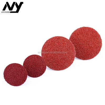 China Soft Quick Change Abrasive Floor Oxide Zirconia 3M577F Sanding Disc For Wood for sale