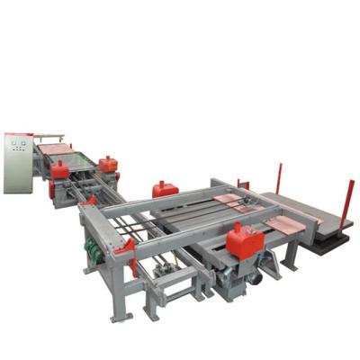 China Automatic wood based edge trim factory panel sawcutting machine for MDF factory for sale