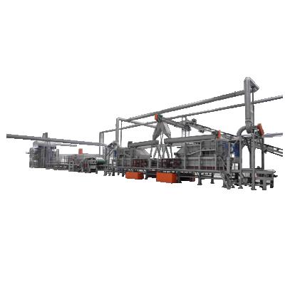 China Woodworking Particleboard Production Line / Hot Press / Pre-compress / Sander / Glue Spreader for sale