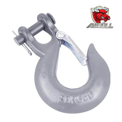 China Heavy Industry Jeep Vehicle Towing Winch Hook Clevis Clevis Hook for sale