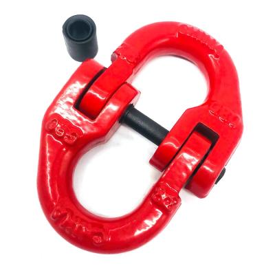 China Heavy industry G 80 lifting chain connector/US type chain link link for sale