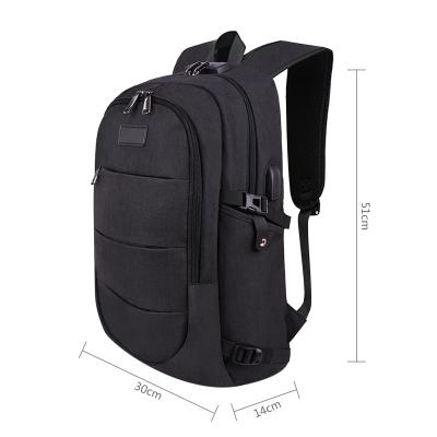 China Anti-theft Business Computer Leisure Backpack USB Men Backpack Laptop Anti-theft Backpacks With Tsa Lock for sale