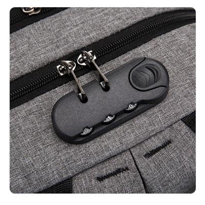 China Custom logo anti-theft men backpack business laptop leisure backpack anti-theft usb for sale