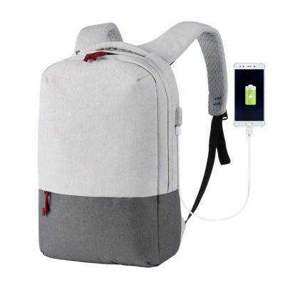 China RFID Business Laptop Backpack Fashional Outdoor USB Charging Men Fashion Male RFID Zipper Soft Handle Softback With RFID Function for sale