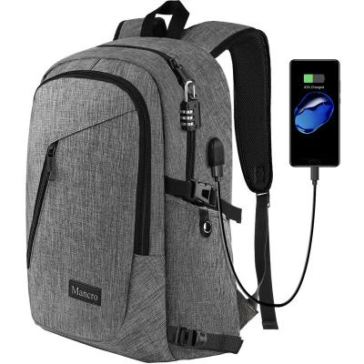 China Waterproof Anti Theft Smart Business Laptop Backpacks 15.6 Inch School Bag Fashion College Waterproof Bag Backpack for sale