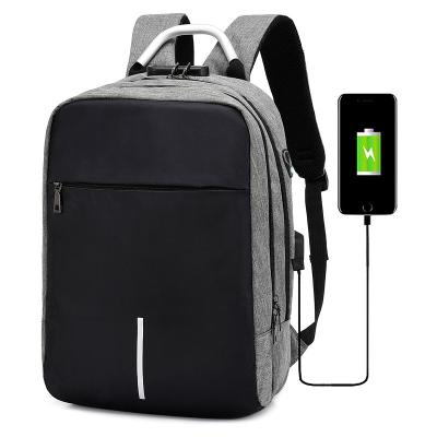 China New style tsa lock anti-theft laptop backpack business outdoor backpacks with USB charging port for sale