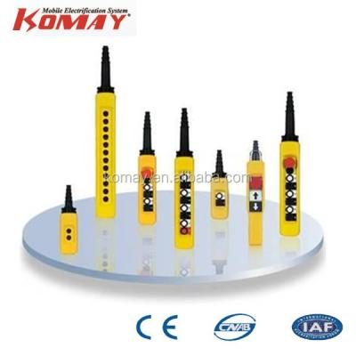 China KOMAY Universal Industrial Pendent Control Stations Switch Pendent Control Station for sale