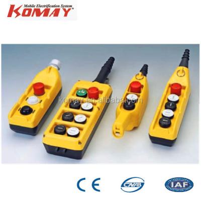 China KOMAY Universal Crane Pendent Control, Cable Crane Pendent Control, Crane Pendent Control for Crane for sale