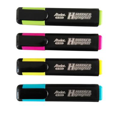 China office & School Markers Factory Supply High Quality School and Office Highlighter Bar Colored Pen Directly for sale