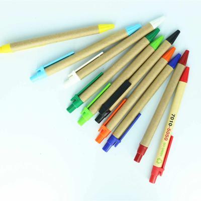 China Promotional Pen Factory Directly Supply Promotional Environmental Kraft Paper Pen, for sale