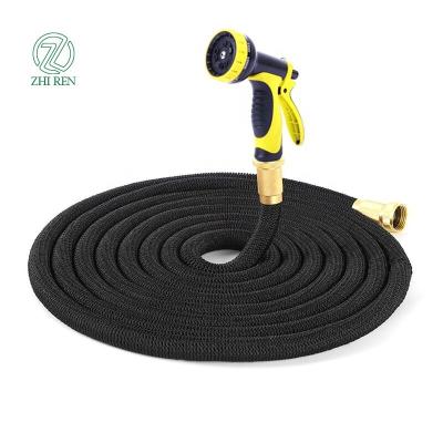 China 100ft 25ft 50ft 75ft Adjustable Brass Expandable Garden Hose Flexible Retractable Garden Hose As Seen On TV Water Hose for sale