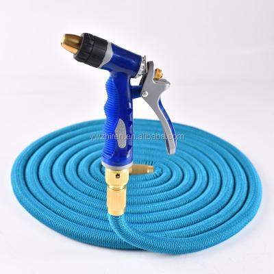 China Flexible Reels Adjustable Garden Hoses And Garden Hose With Expandable Hose Nozzle for sale