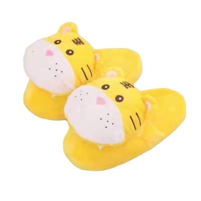 China Breathable Hot Selling Air Bag Slippers Animal Plush Tiger Open Mouth Slippers for sale