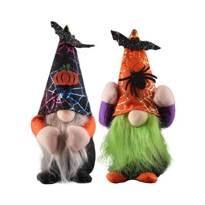 China Hot Selling Faceless Dwarf Rudolf Plush Toys New Design Plush Halloween Doll Decorations for sale