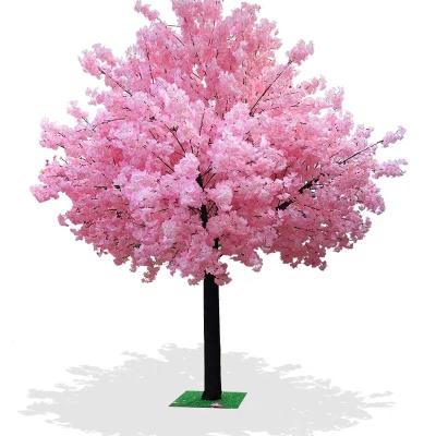 China Beautiful Colorful Home Wedding Centerpieces decoration Artificial Cherry Flowers Tree Simulation Peach Wishing Trees for sale