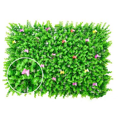 China Outdoor Indoor Decoration Quick and easy to install Plastic Artificial Green Grass wall Garden Home Landscape Outdoor Decoration for sale