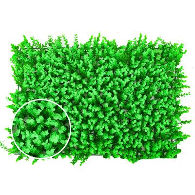 China Outdoor Indoor Decoration High quality Plastic Artificial Plant Lawns Landscape Carpet Eucalyptus Green grass for Home Garden for sale