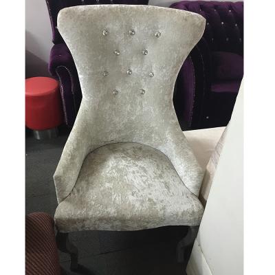 China Contemporary Wholesale Modern Nordic Style Fabric Single Chesterfield Armchair For Living Room Furniture for sale