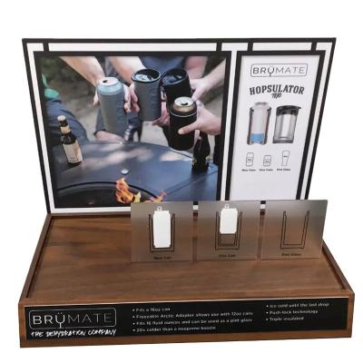 China Eco-friendly high-performance product display stand countertop trade show cosmetics display stand counter for sale