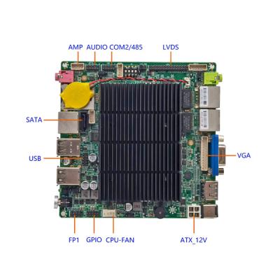 China Hot sales prodcust 2 ethernet J1900 desktop itx nano motherboard dual lans J1900 2021 nano motherboard for sale