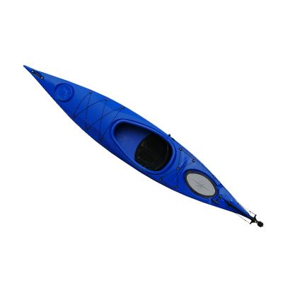 China Canoe Wholesale Low Price LLDPE Ocean Sea Fishing Two Person Kayak for sale