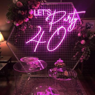 China Buildings Open Neon Sign Crown Beer Neon Signs 51 Inch Birthday Number Neon Angel Wings DJ Booth Display Cheet Sign Holographic Wall for sale