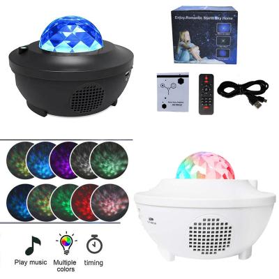 China 2021 New Modern LED Star Sky Projector Night Lamp With Remote Control Galaxy Projector Starry Light For Baby Kids for sale